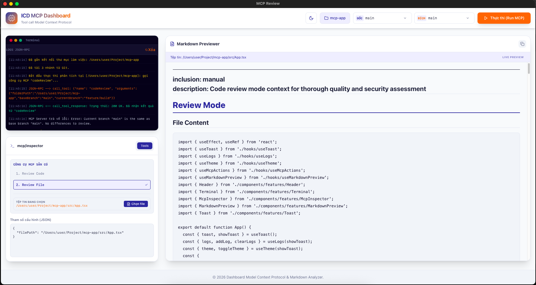 Demo App macOS
