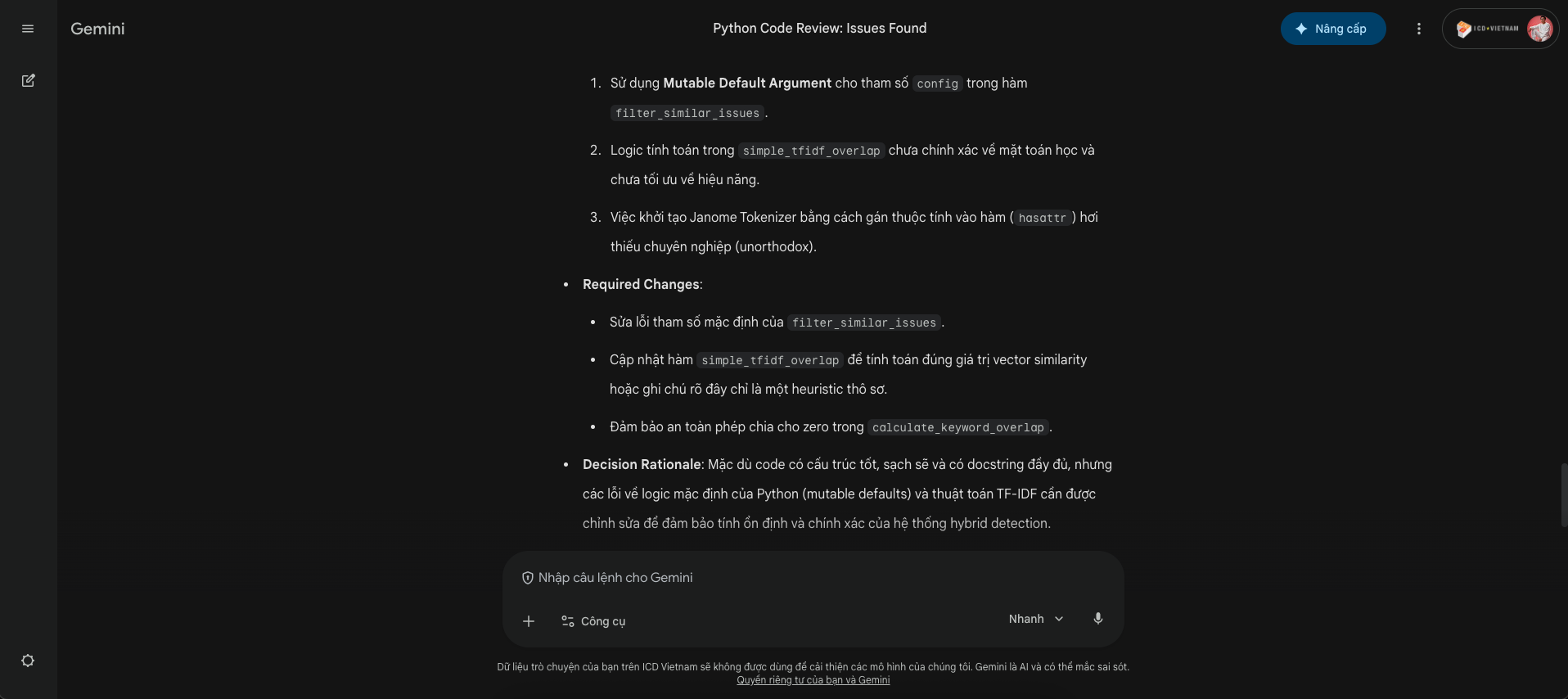 Demo Gemini